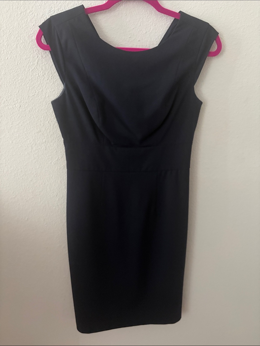 The Limited Black Cap-Sleeve Sheath Dress